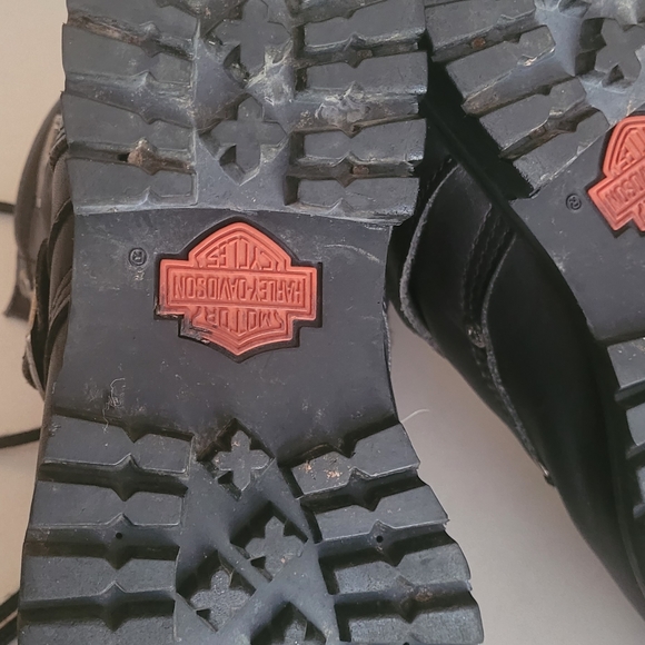 Harley Davidson motor cycle size 7 ankle work 🙀 boots orginal biker Babe 81003 - Picture 4 of 8